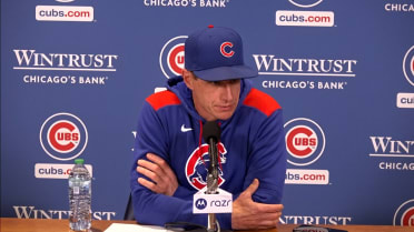 Craig Counsell discusses Cubs' 7-3 win