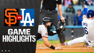 Giants vs. Dodgers Highlights