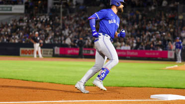 Nathan Lukes' first Spring Training homer