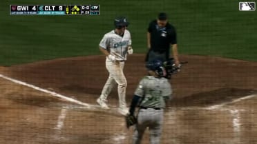 Kyle Teel's three-run home run