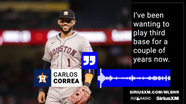 Carlos Correa on playing third base, Jeremy Peña