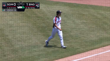 Jonah Tong fans 11 in five hitless frames