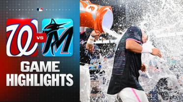 Javier Sanoja walks it off to lead Marlins' win