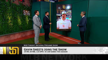 Gavin Sheets joins MLB Tonight