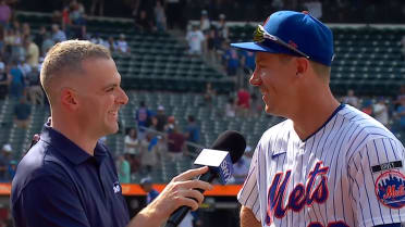 Jared Young on his day at the plate, Kodai Senga