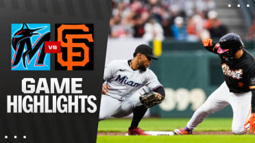 Marlins vs. Giants Highlights
