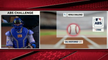 Called ball overturned after ABS challenge