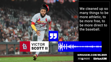 Victor Scott II breaks down work on his swing