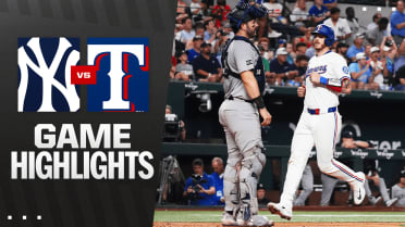 Yankees vs. Rangers Highlights