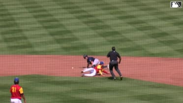 Brendan Jones steals 50th base