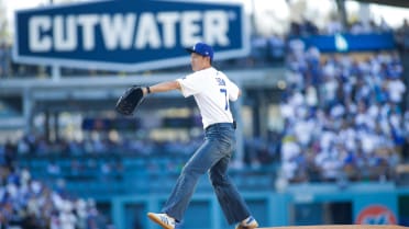 Son Heung-min's first pitch