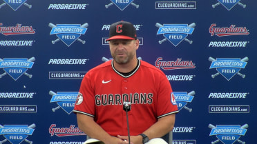 Stephen Vogt discusses Guardians' 13-4 win