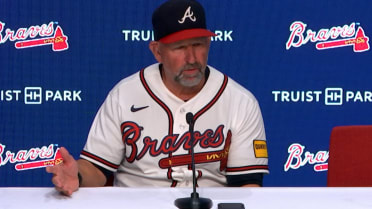 Walt Weiss talks Elder, bullpen in 3-2 win