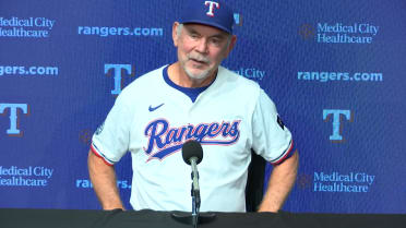Bochy talks Helman's two-run home run in 5-4 win