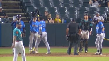 Rosario homers twice and drives in career-high seven
