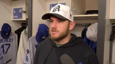 Max Muncy on getting hit in the head, 13-7 win