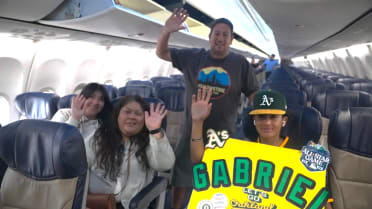 A's surprise Make A Wish kid