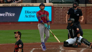 Ketel Marte pega su segundo jonrón del juego