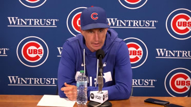 Craig Counsell discusses the Cubs' 8-6 loss