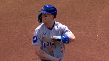 Pete Crow-Armstrong swipes second base