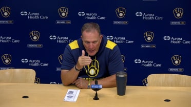 Pat Murphy on Isaac Collins, Jose Quintana in 6-3 win
