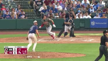 Cole Young's RBI double