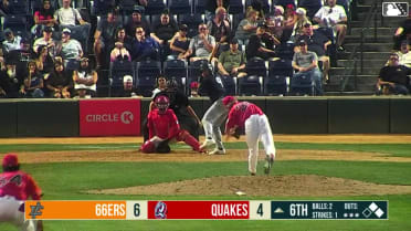 Jaren Warwick In play, run(s) to Aiden Taurek
