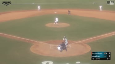 Colby Shelton doubles (1) on a ground ball to right fielder Ike Irish. Grant Magill scores. Wyatt Sanford to 3rd.