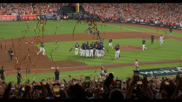 Field view of Astros WS win