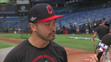 Steven Kwan on Game 2 of the ALCS