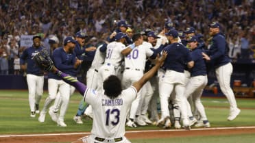 Radio call of the Rays advancing to the World Series
