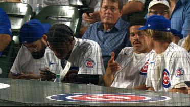 Caleb Wilson, Caleb Williams attend Brewers-Cubs game