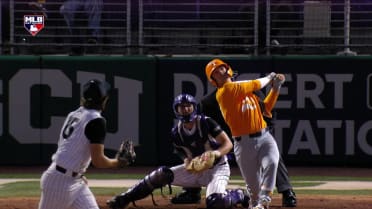 Cal Stark's two-run home run
