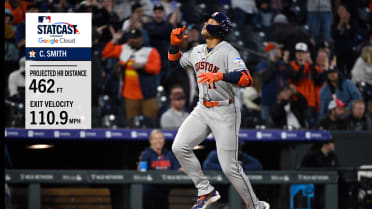 Cam Smith's 462-foot home run at Coors Field