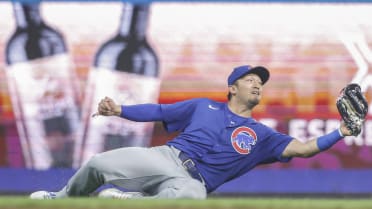 Seiya Suzuki's sliding catch