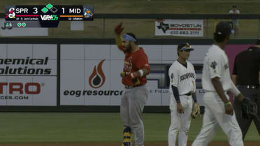 Leonardo Bernal collects two hits, three RBIs