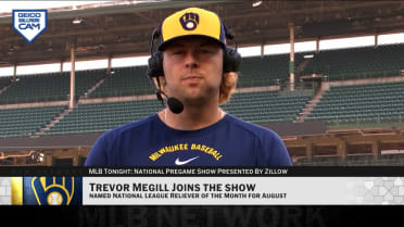 Trevor Megill talks series vs. Cubs, Chris Hook
