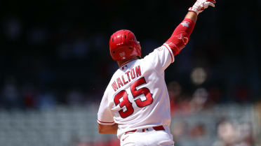 Donovan Walton's first homer as an Angel