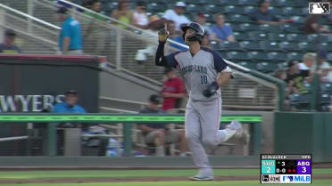 Shay Whitcomb's 17th homer of the year