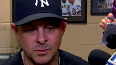 Aaron Boone on the Yankees' 2-0 win over the Rays