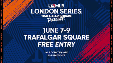 MLB London Series: Trafalgar Square Takeover