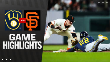 Brewers vs. Giants Highlights
