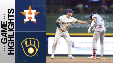 Astros vs. Brewers Highlights