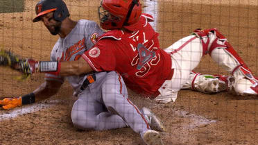 Rangers make game saving play after review