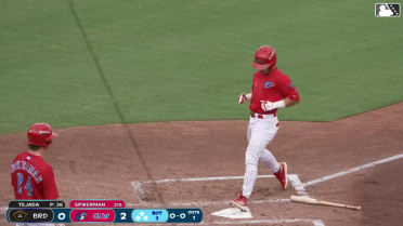 Dante Nori's fourth home run of the year