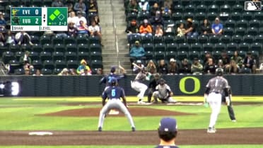 Jhonny Level singles on a line drive to center fielder Jonny Farmelo. Daniel Rogers scores. Trevor Cohen scores.