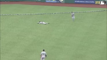 Carlos Rodríguez's diving catch