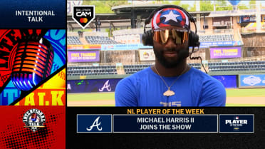 Michael Harris II on winning NL Player of the Week
