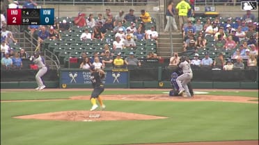 Jhostynxon Garcia homers (5) on a fly ball to right center field.
