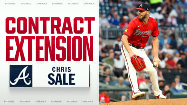 Chris Sale signs one-year extension with Braves